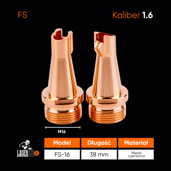 Dysza do spawania laserowego FS-16
